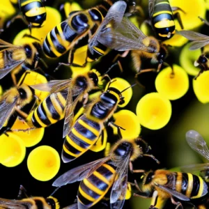 Buzz Battle: The Unseen Rumble Between Bees and Yellow Jackets
