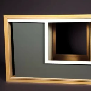 How to fit deep frames into medium boxes