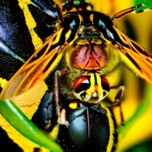 Unveiling the Buzz: The Life of a Yellow Jacket Wasp