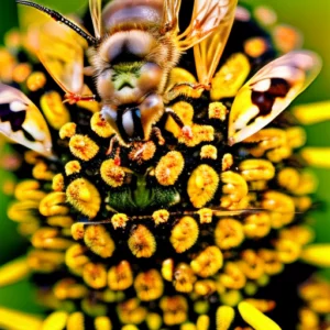 Visually Buzzing: The Artful Allure of Honey Bee Imagery