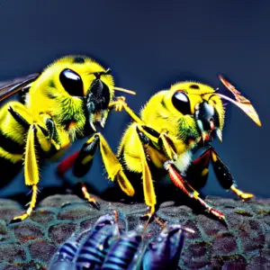 Buzzing Rivals: Unveiling the Yellow Jacket-Bee Showdown
