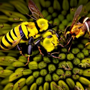 Buzzing Duel: The Intriguing Encounter of Yellow Jackets vs Bees