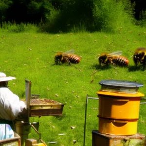 Buzzing with the Local Beekeepers: Honey Production Nearby!