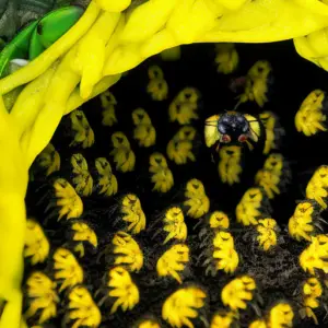 Unveiling the Hive: A Glimpse into the Yellow Jacket’s Nest