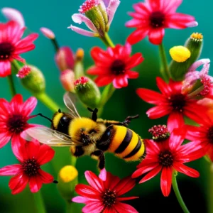 Blooming Love: The Fascinating Dance of Bees and Flowers