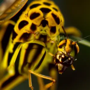 Buzzing into the world of the Vibrant Yellow Jacket Wasp