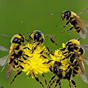 Bumble Buzz: The Dynamic Duel Between Bees and Yellow Jackets
