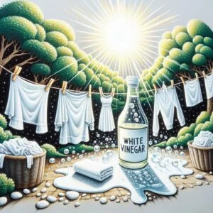 Unveil the Sparkle: White Vinegar’s Laundry Magic